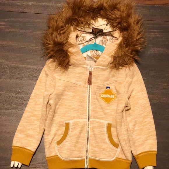 lion hoodie with ears